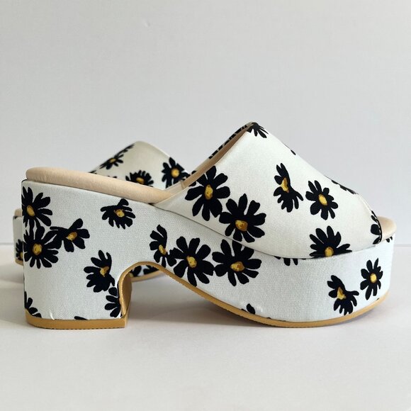 Floral Platform Women's Shoes - Picture 6 of 15